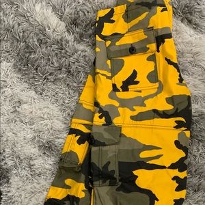 Cargo pants size XS fits small and size Large